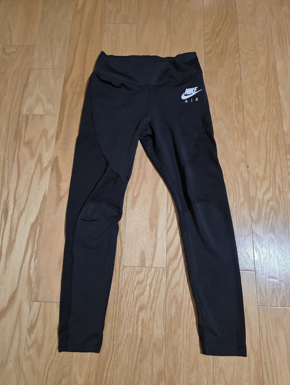Nike Air Dri-FIT Women's Mesh Panel Leggings Black Size Medium Activewear Yoga